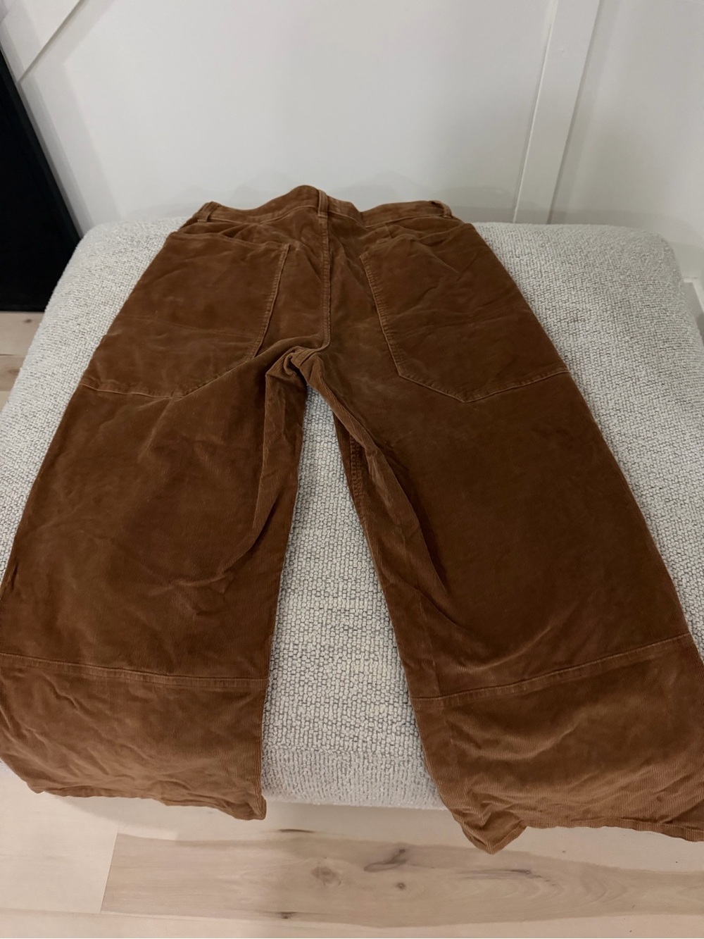 Everlane Wide-Leg Corduroy Pants in Brown